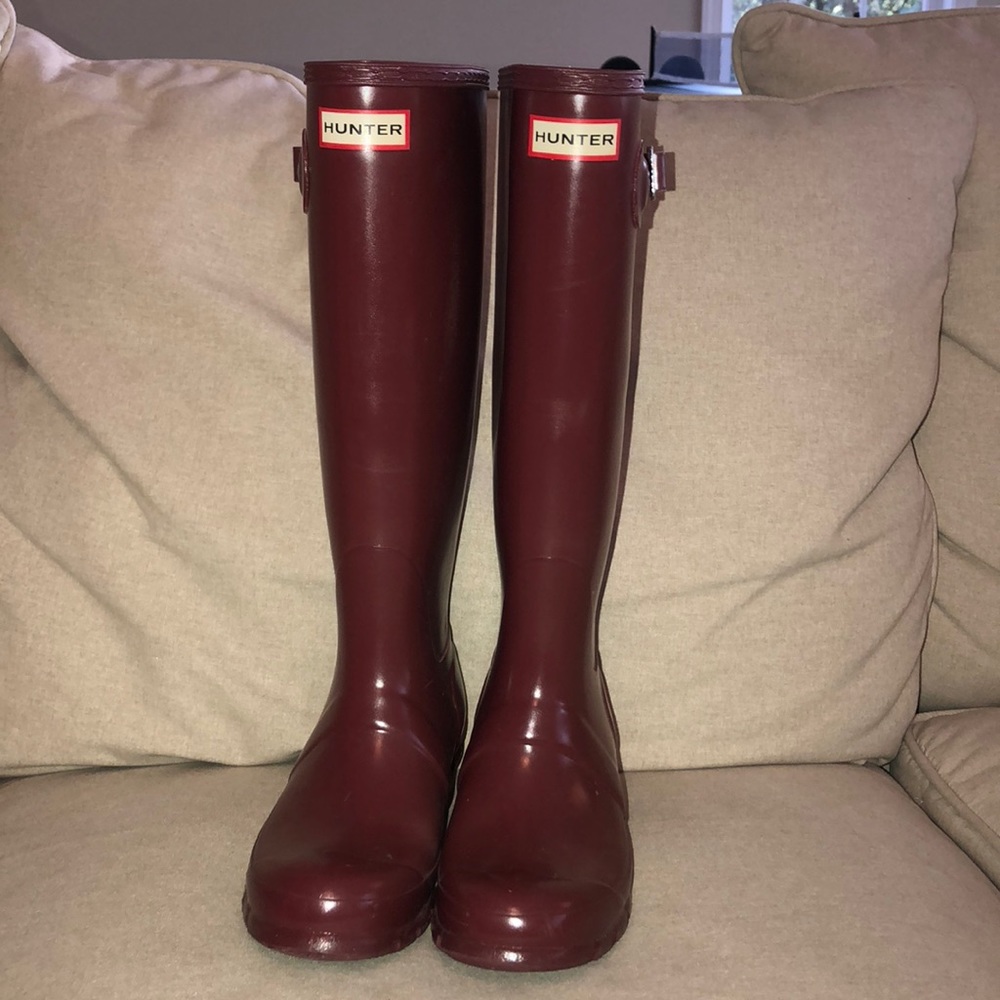 Hunter rain boots